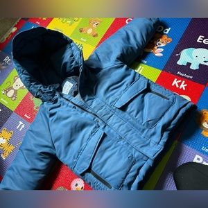 Gently Worn Zara Baby Boys Coat size 4-5 yrs ..